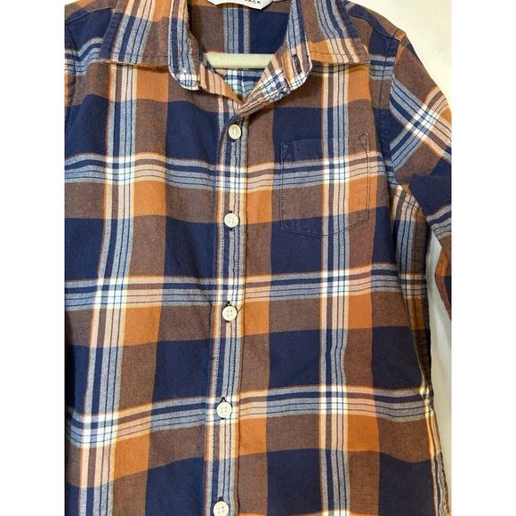 JANIE & JACK Boy’s Plaid Flannel Shirt / Size: Small - Picture 7 of 7